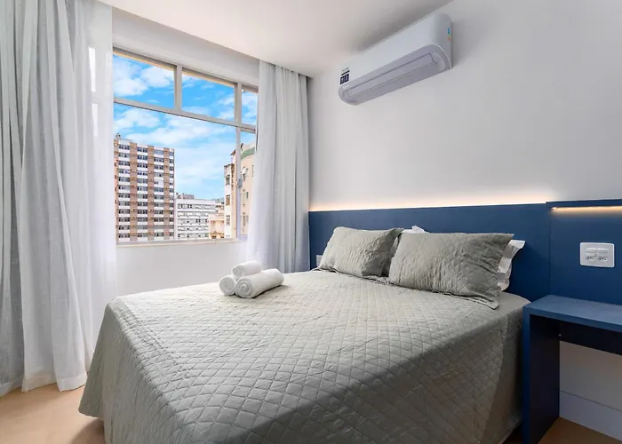 Cozy Copacabana Apartment Walking By Beach And Subway